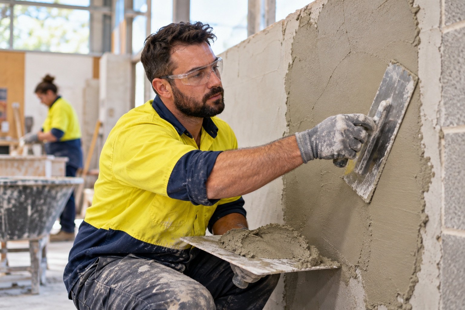 Certificate III in Solid Plastering